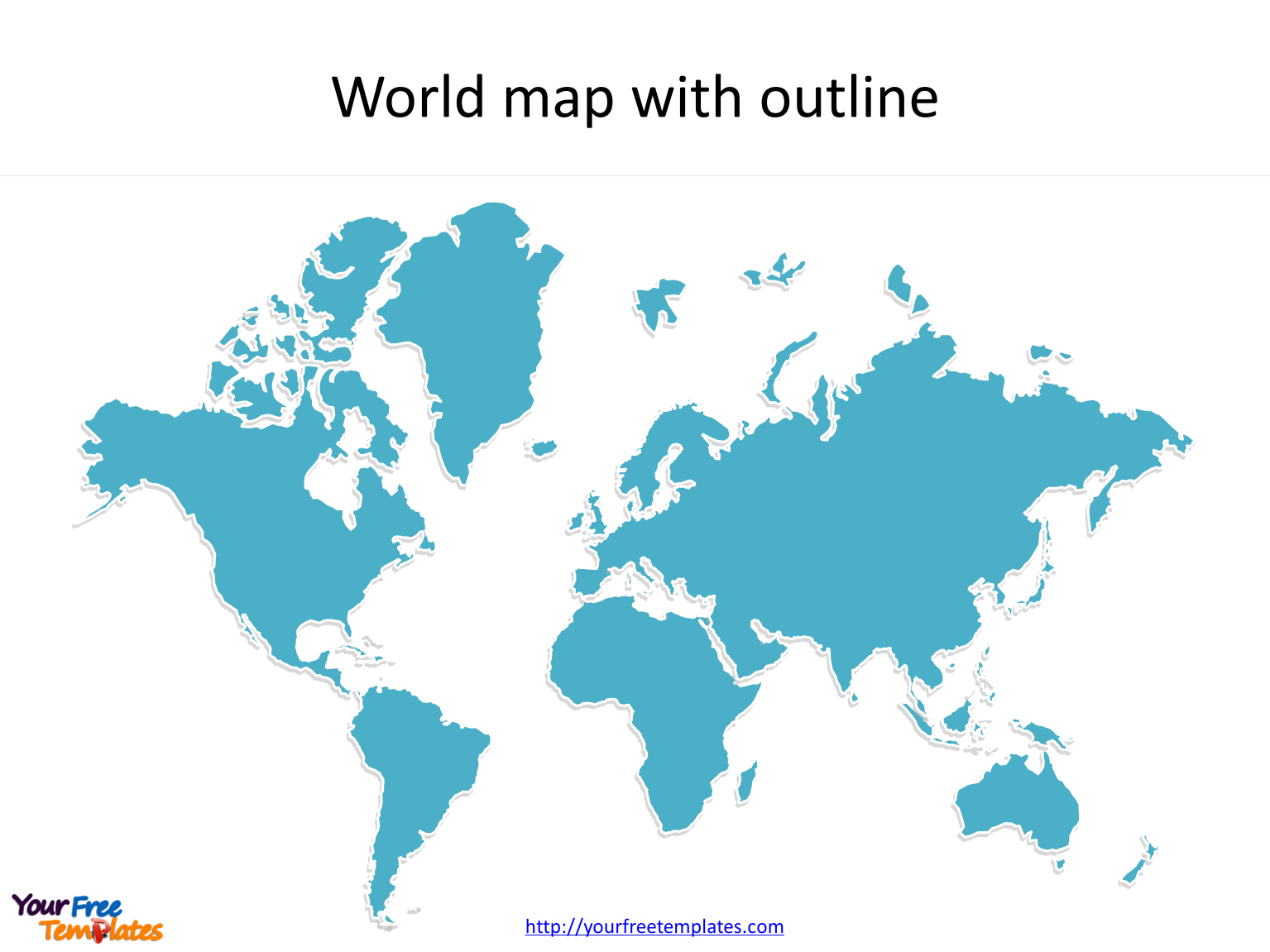 Free Powerpoint Map Templates Printable Templates