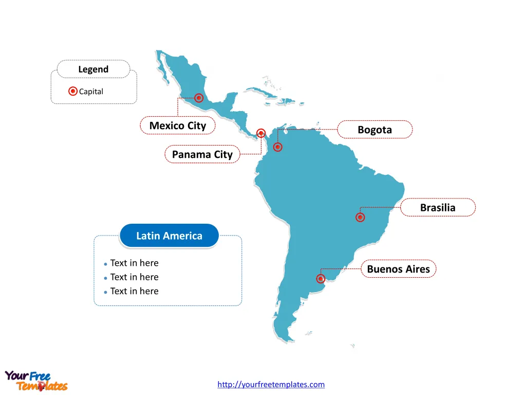  Latin America Map