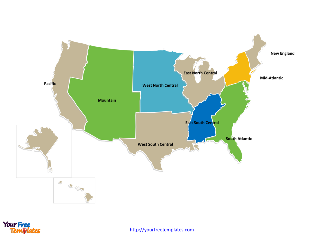 US region Map