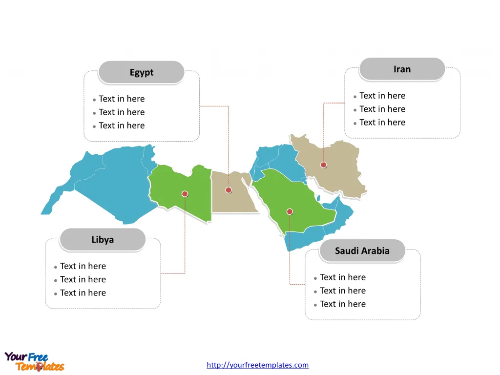 MENA Region Map