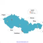 Czechoslovakia_Outline_Map