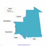 Mauritania_Outline_Map