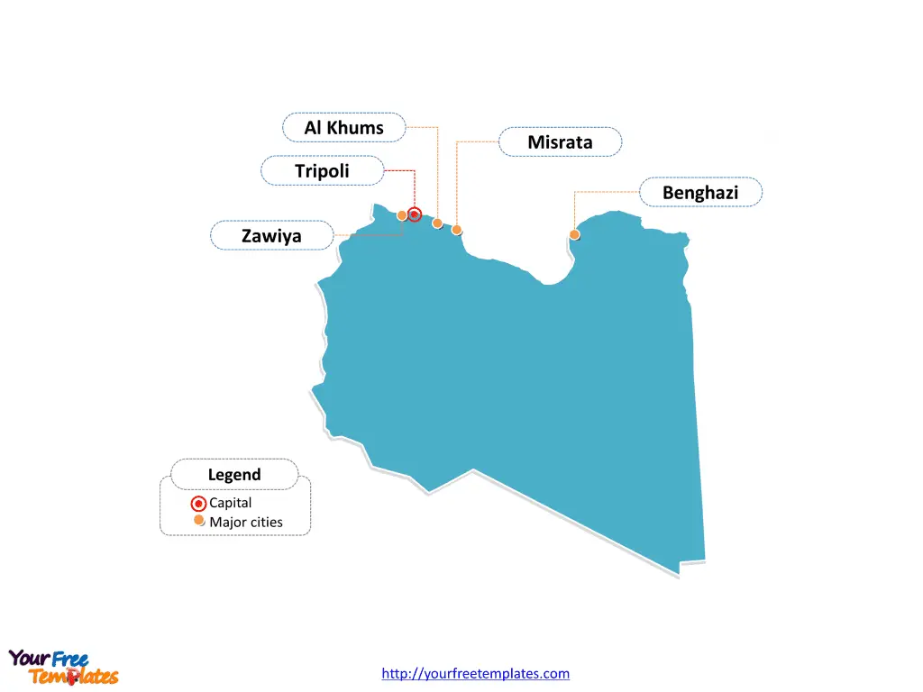 Libya map