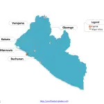Liberia_Outline_Map