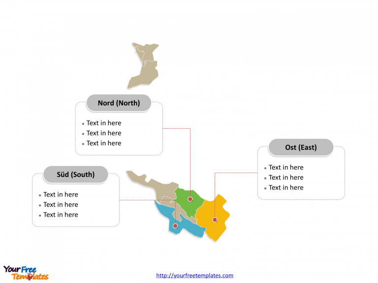 Bremen map labeled with major political boroughs