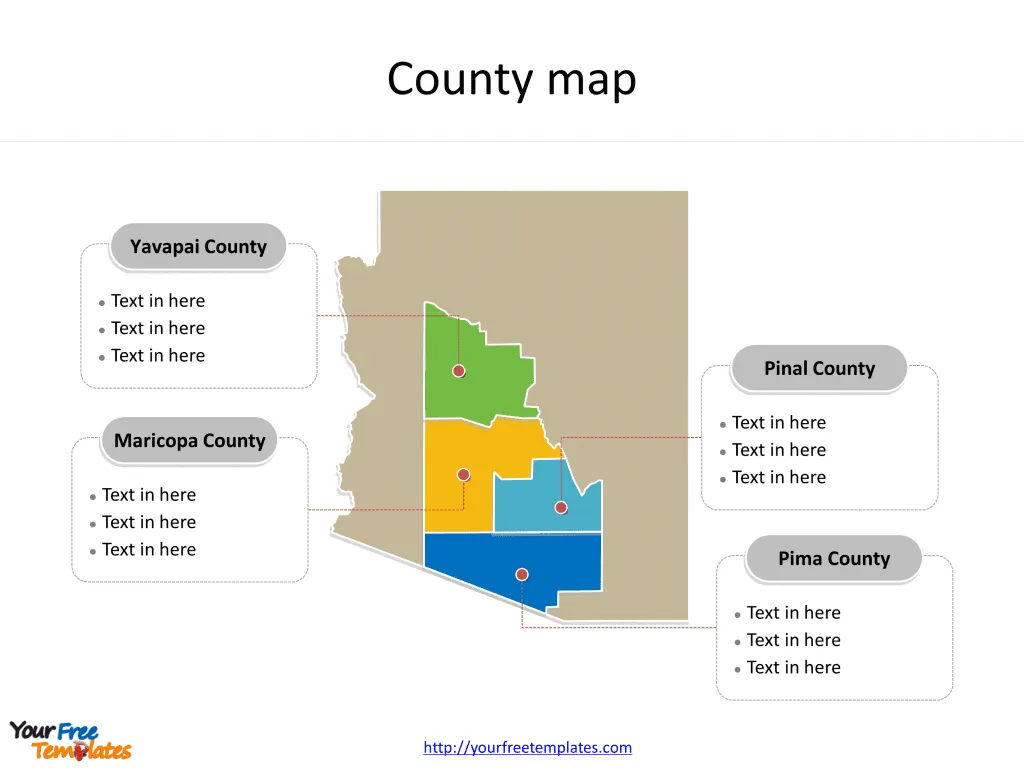 Arizona map