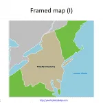 Framed_US_map_Outline_Map_for_Mid_Atlantic_States
