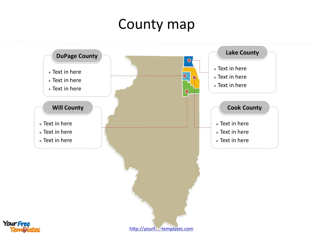 Illinois map