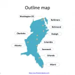 US_maps_Outline_Map_for_South_Atlantic_States