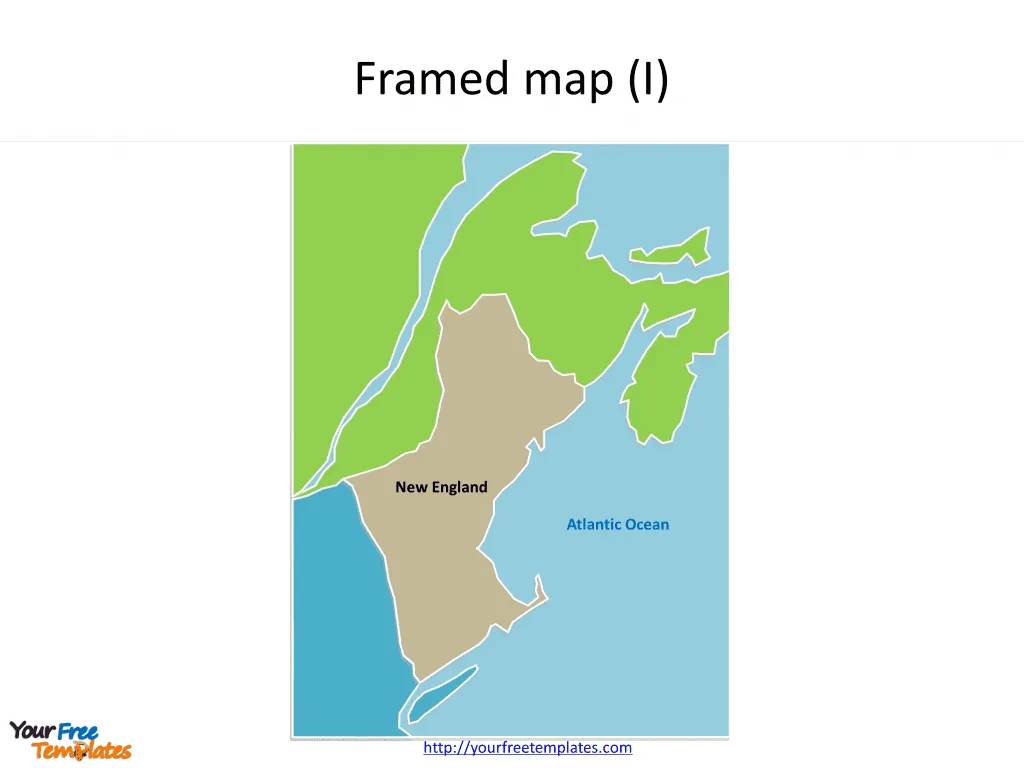 New England map