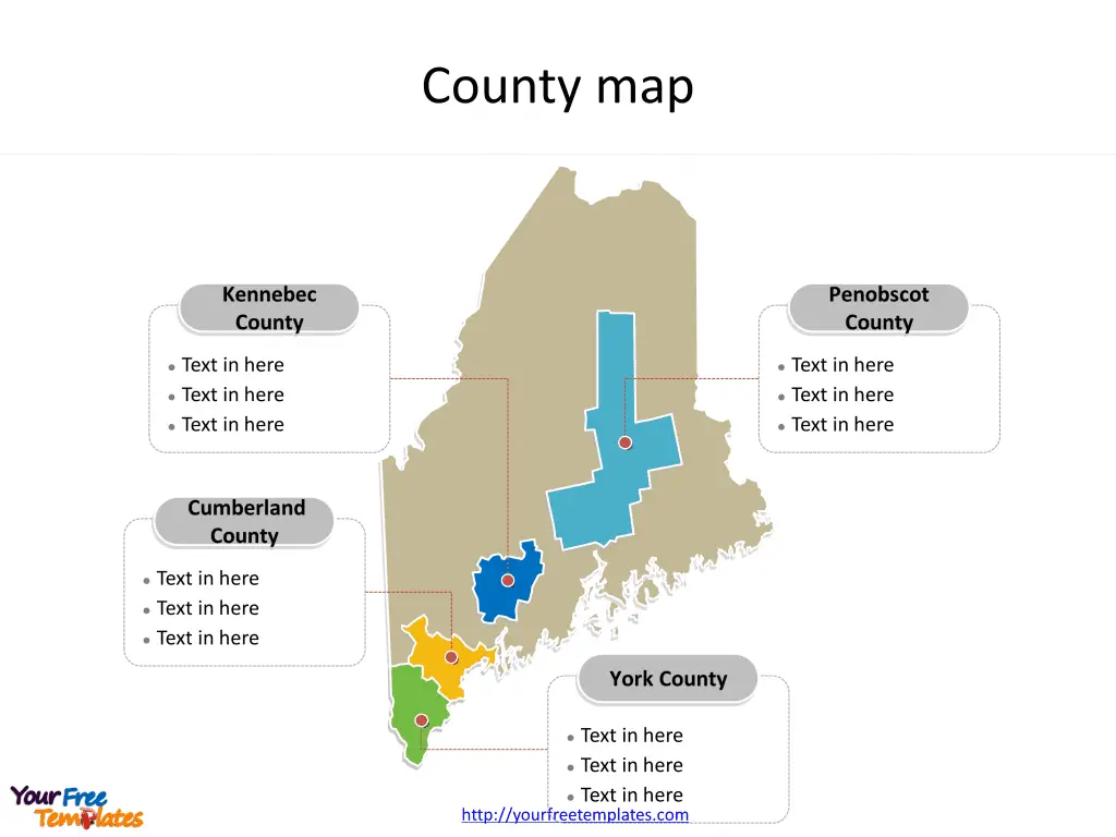 Maine map