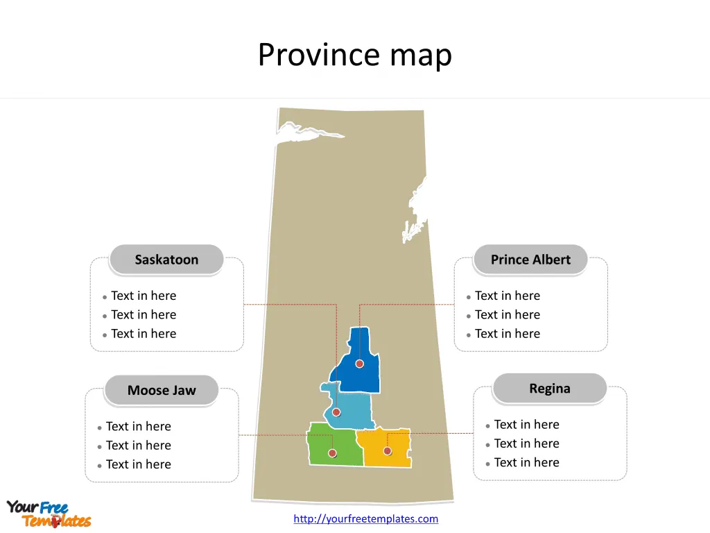 Saskatchewan map