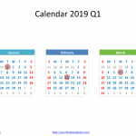 2019_Calendar_template_quarterly_Q1