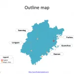 Fujian_Map_Outline