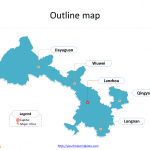 Gansu_Map_Outline