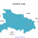Hubei-Map-Outline
