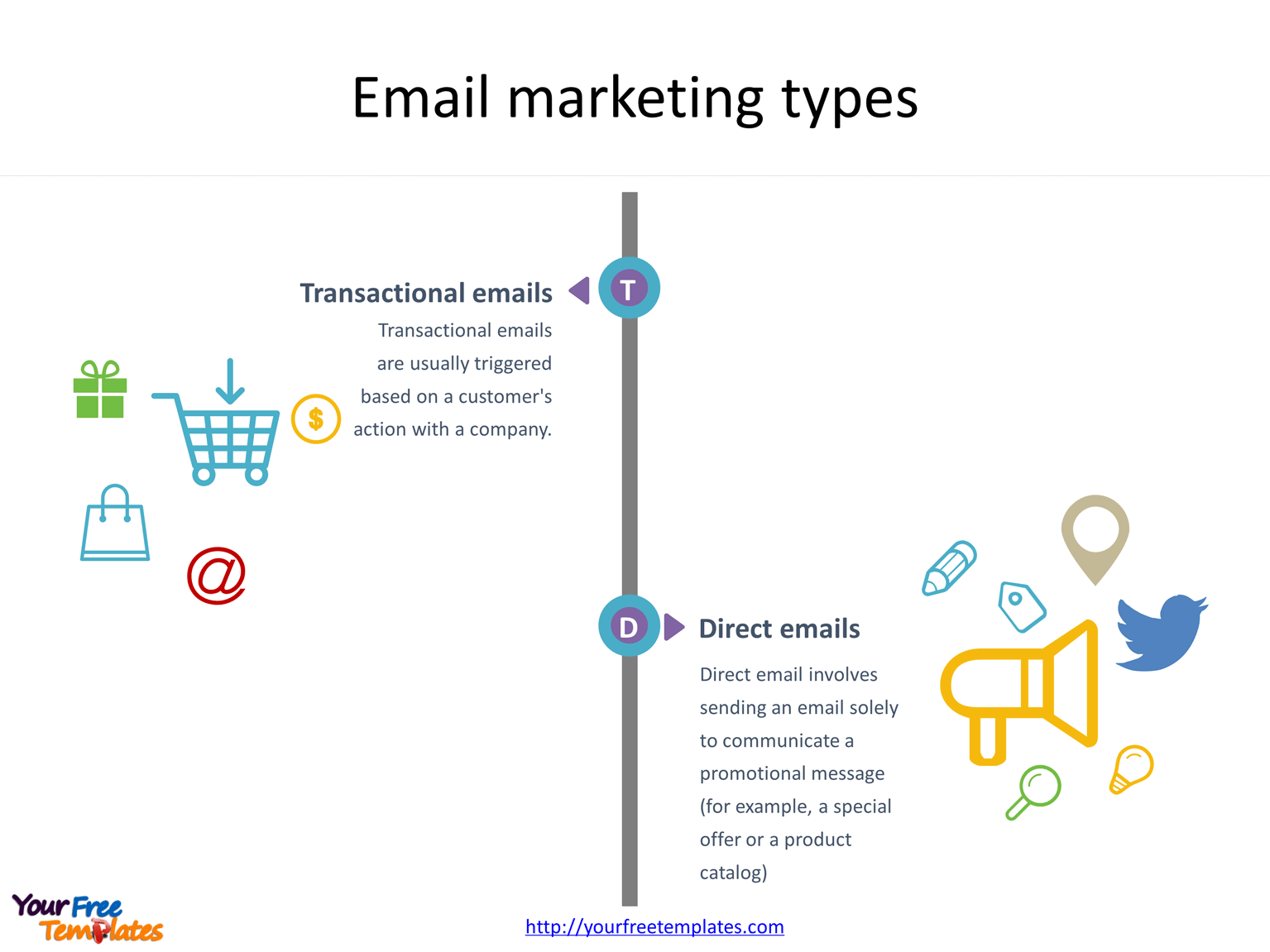 Email marketing PowerPoint template