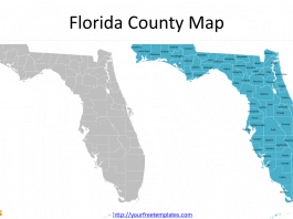 There are 67 Counties in our Florida County Map.