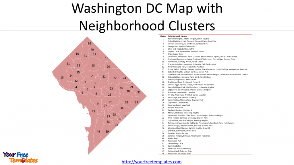 Washington DC Map