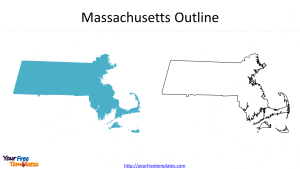 US Massachusetts Map