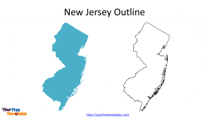 US New Jersey Map