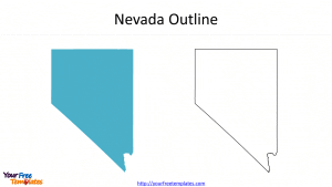 US Nevada Map