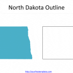 North-Dakota-Outline