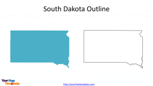 US South Dakota Map