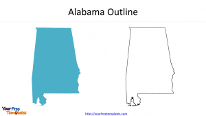 US-State-Alabama-Outline