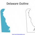 State-Of-Delaware-Outline