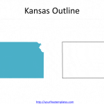State-Of-Kansas-Outline