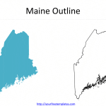 State-Of-Maine-Outline