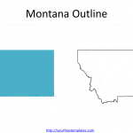 State-Of-Montana-Outline