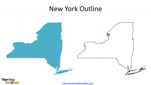 US New York Map