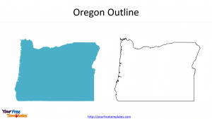 US Oregon Map