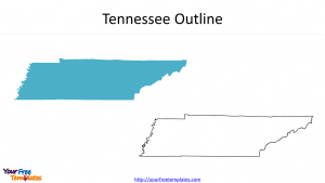 US Tennessee Map