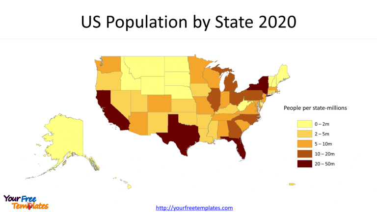 US population density map template