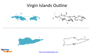 US Virgin Islands  Map