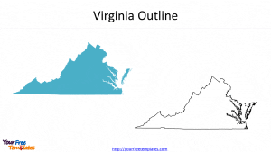 US Virginia Map