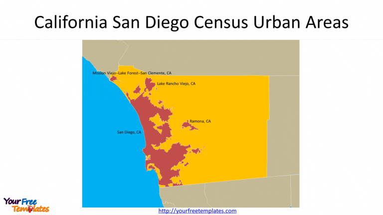 San Diego map
