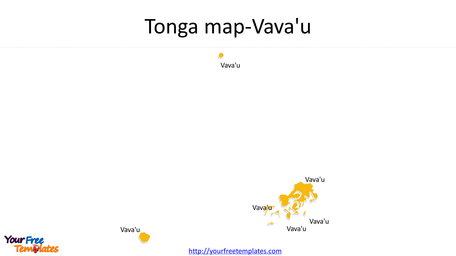 Haʻapai map