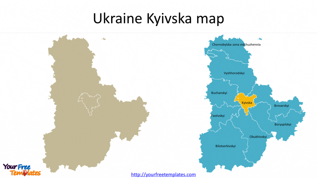 Kiev Ukraine map