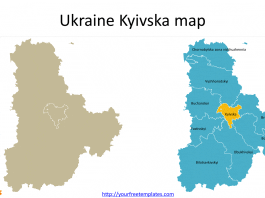 Kiev Ukraine map