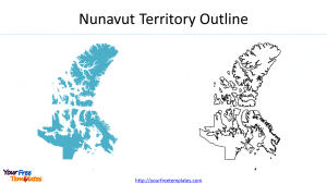 Nunavut map