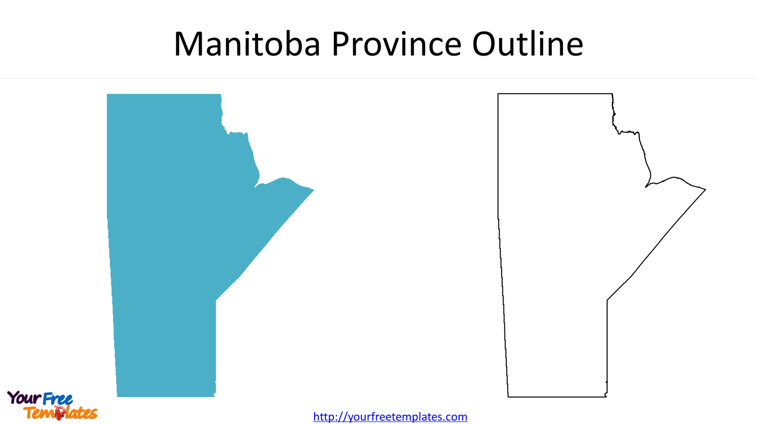Canada province map