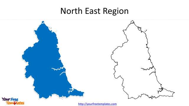 England region map