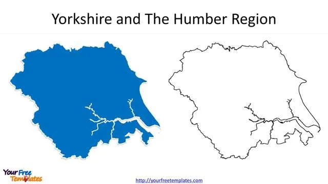 yorkshire regions map
