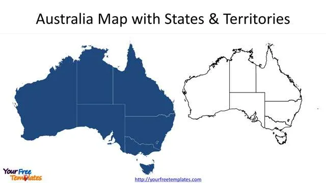 Australia map states