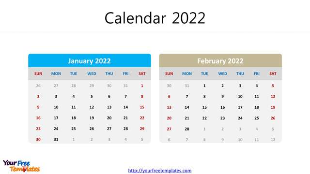 2022-Calendar-template