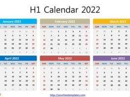 printable calendar 2022